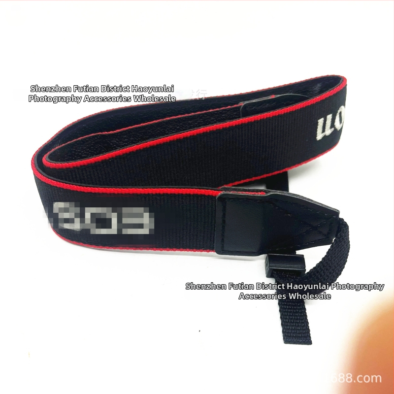 Ramenný popruh na DSLR fotoaparát, nylonový materiál, model 600D, nosnosť 15, 2 spony, nastaviteľná dĺžka