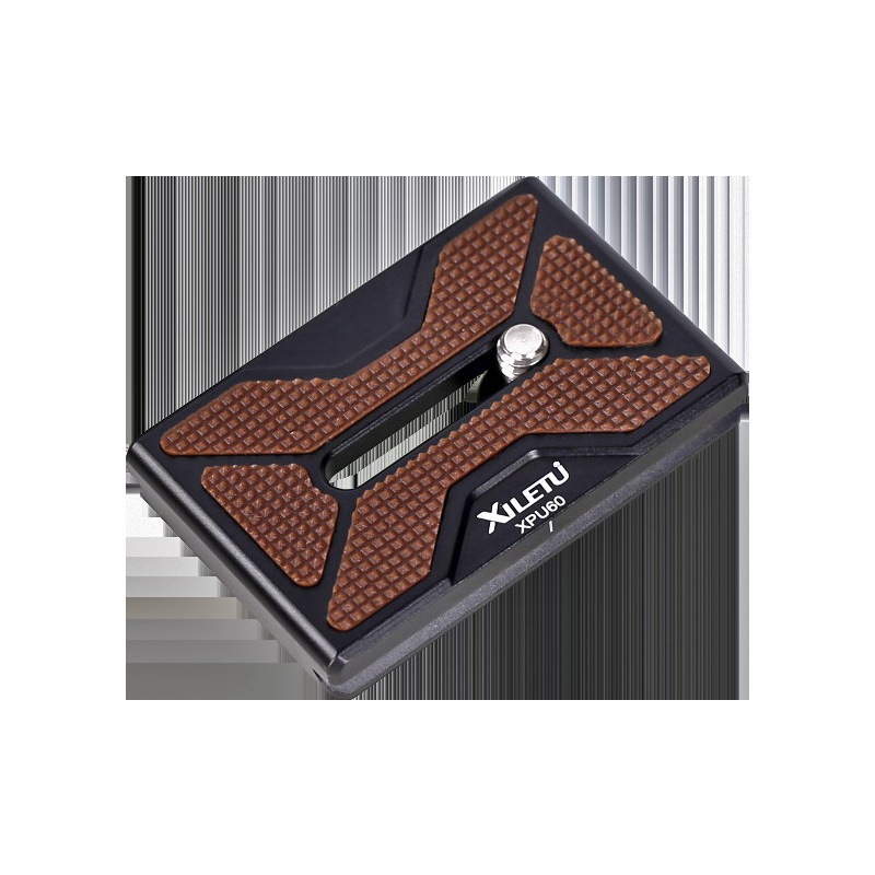 Xiletu XPU-60 Ploča za brzo oslobađanje, aluminijska legura, univerzalna kamera, kompatibilna s glavom stativa