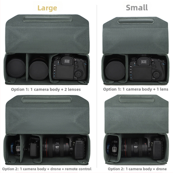 SLR torbica za fotoaparat, prozračna i otporna na habanje, poliesterski materijal, stil ručne torbe, unisex, jesen 2025