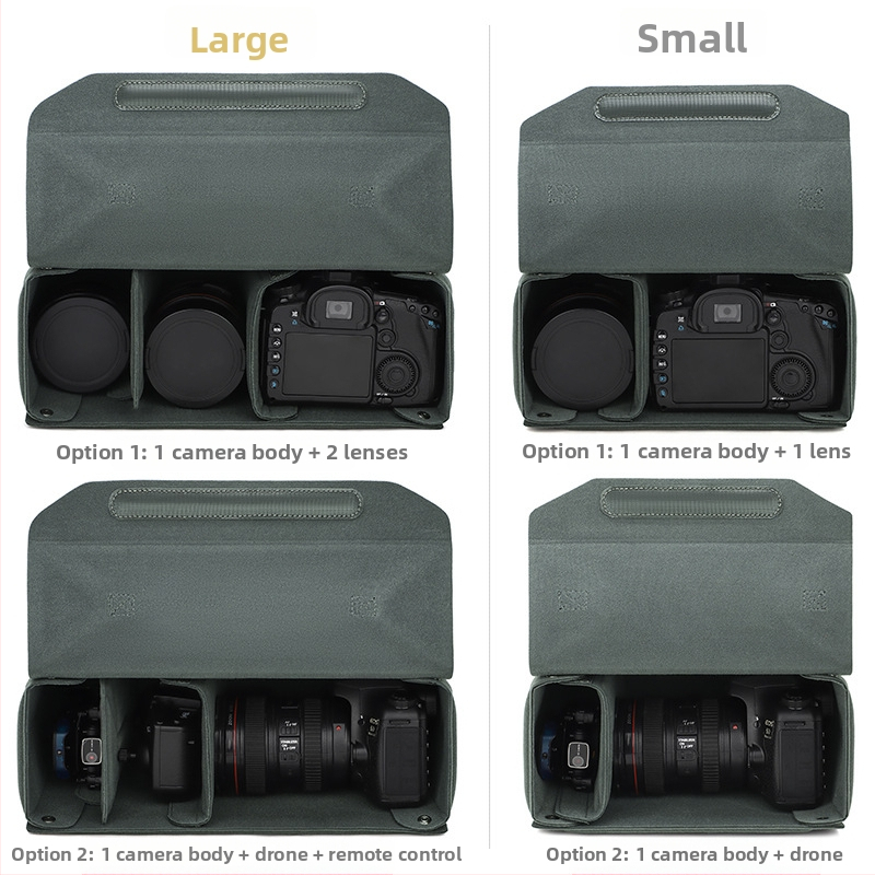 SLR torbica za fotoaparat, prozračna i otporna na habanje, poliesterski materijal, stil ručne torbe, unisex, jesen 2025