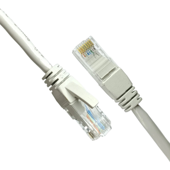CAT6 Ethernet kabelis, RJ-45 savienojums, savīts pāris, gigabitu ātrums, Copper Clad Aluminum