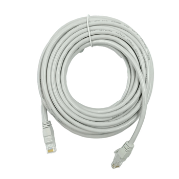 CAT6 Ethernet kabelis, RJ-45 savienojums, savīts pāris, gigabitu ātrums, Copper Clad Aluminum