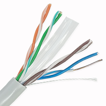 Cat6 UTP mrežni kabel, bakarom obložen (CCA), 4 para, vodič 0,5 mm, Model C600