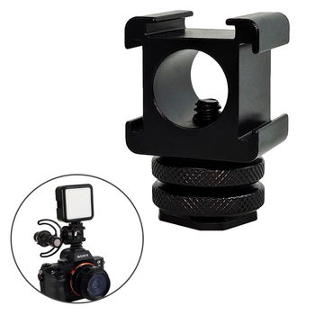 Trostruki produžni adapter hladnog cipnog nosača za bezzrcalne kamere | MADOFFUT CA-010 | Aluminijska legura