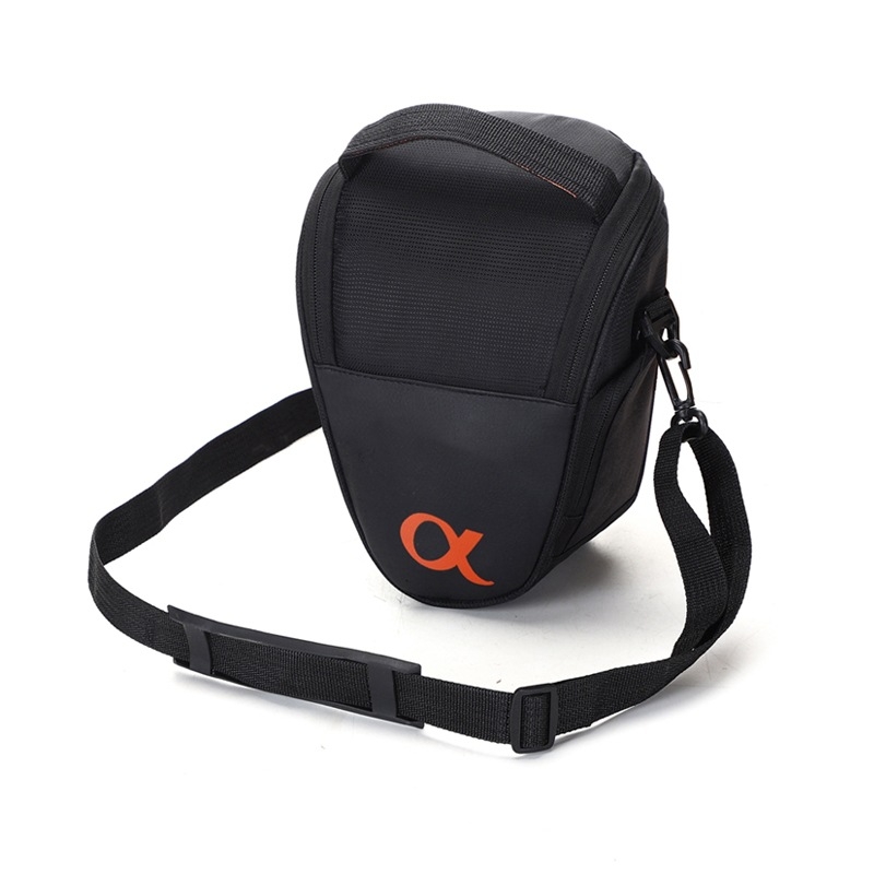 Lagana DSLR torba za Canon/Nikon/Sony, ramenska torba s prozračnom, otporna na habanje, protiv krađe i zaštita od udara, poliester materijal i podstava, ergonomski stražnji panel