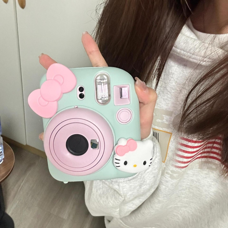 Carcasă protectoare din silicon moale pentru Fuji Instax Mini 12 – anti-cadere, accesorii decorative