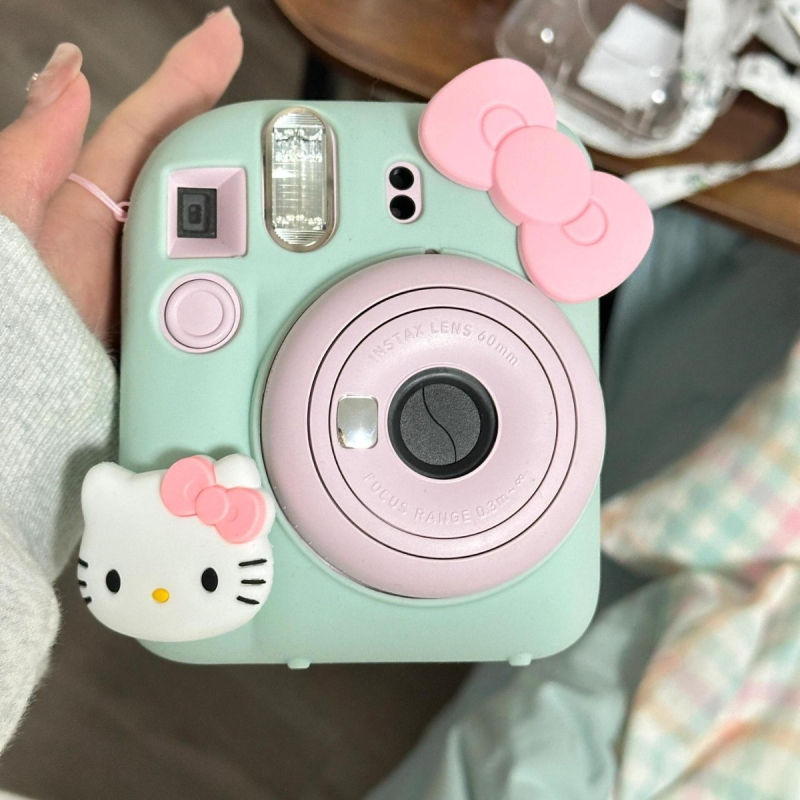 Carcasă protectoare din silicon moale pentru Fuji Instax Mini 12 – anti-cadere, accesorii decorative