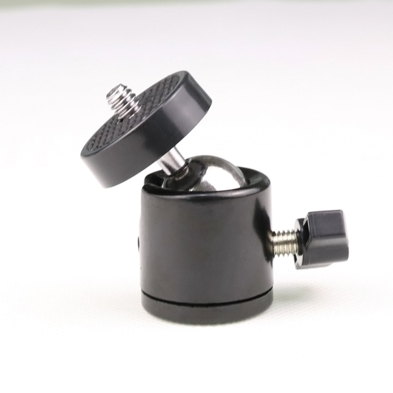 Metalni univerzalni kuglični nosač za kamere, 360° rotacija, 1/4" vijak