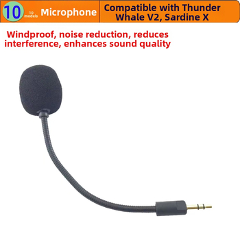 Mikrofón pre Razer Barracuda X | Potlačenie šumu, odolný dizajn | Kompatibilný s Barracuda X; Na sklade