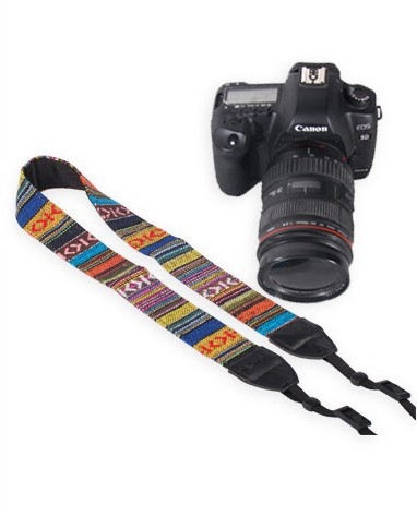 Remen za ramena SLR kamere, retro etnički stil, široki dizajn