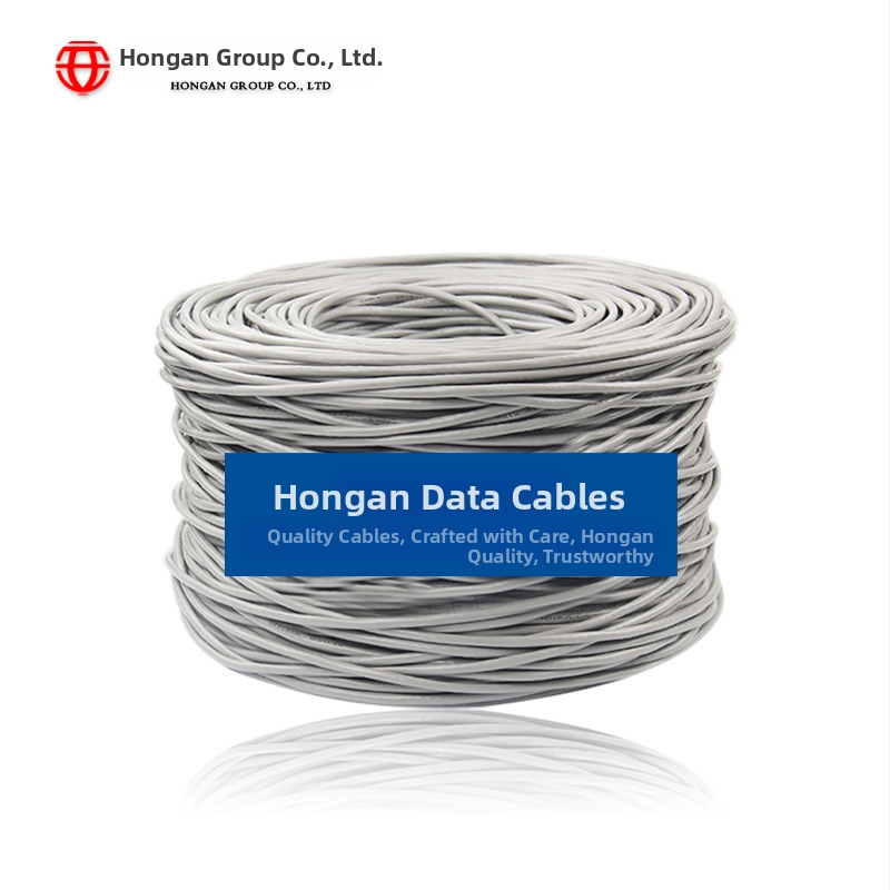 Cat5e võrgukaabel Hongan hsyv5e, ülekandekiirus 1000 Mbps, tõmbetugevus 100
