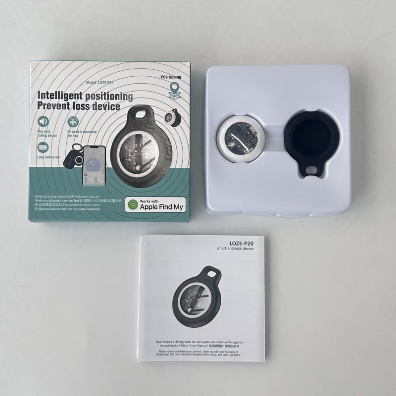 Lokalizator predmeta, model P20, baterija 220 mAh, težina 10 g, kompatibilan s iOS