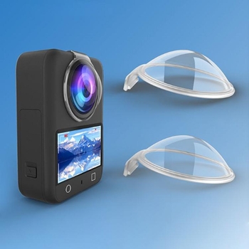 PULUZ Pu777 PC zaštitnik objektiva za DJI Osmo 360 panoramsku kameru, visoka prozirnost, otporan na ogrebotine