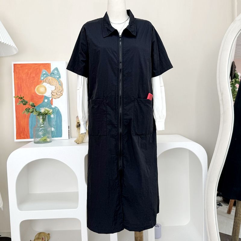 Duga radna odjeća za njegu kućnih ljubimaca, vodootporna, antistatika, laneno vlakno, Liberal arts marka, nije uvezeno