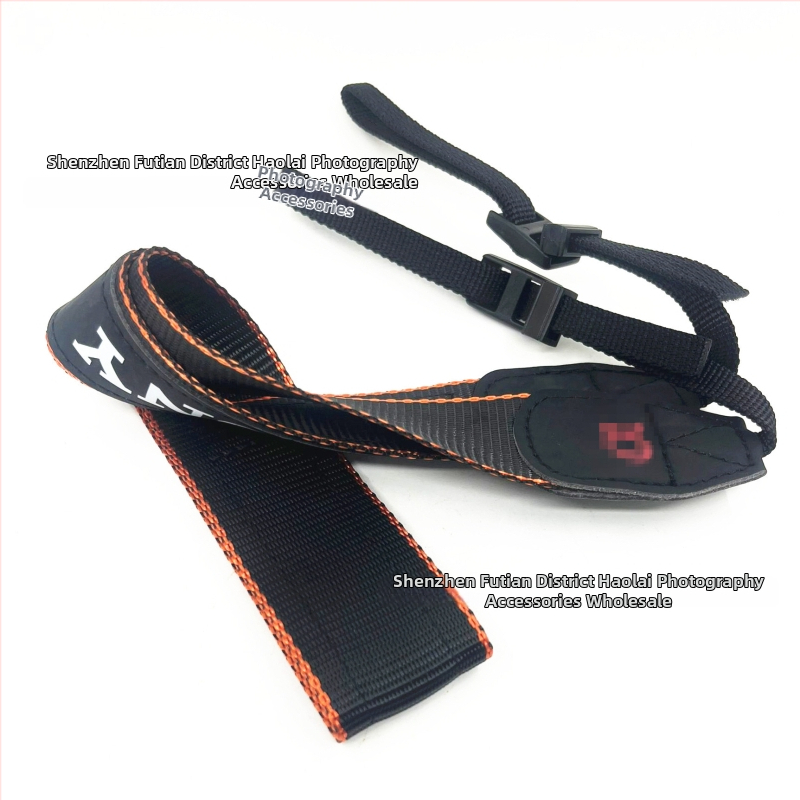 DSLR/SLR kaamera õlarihm, nailon, mudel A6000, 2 klipsi, reguleeritav pikkus, maksimaalne koormus 15