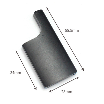 GoPro Hero3+/Hero4 carcasă impermeabilă CNC din aliaj de aluminiu, încuietoare, compatibilă cu Hero3+/Hero4, greutate 10 g, imprimare logo acceptată