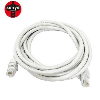 Cat6 tīkla kabelis ar Twisted Pair, ar RJ-45 savienotājiem, nesargi, 1 Gbps, alumīnija-magnija vadītājs, vilkšanas izturība 1000 N