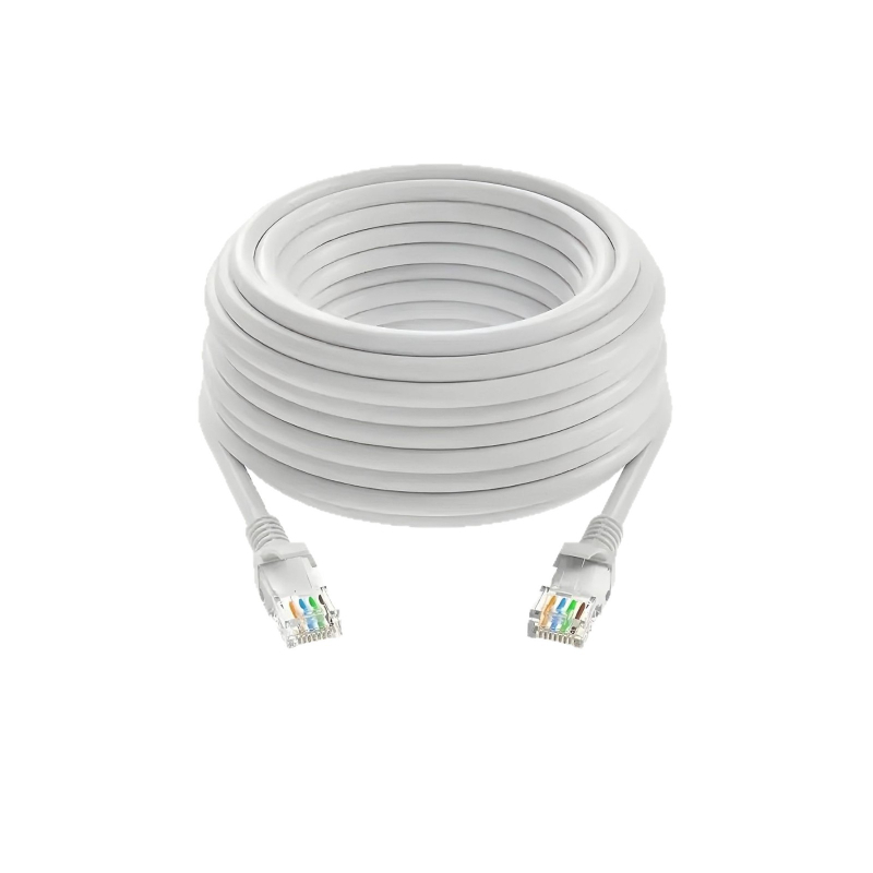 Cat6e Ethernet kabelis, 8 vadus, RJ-45, Gigabita ātrums (sasietais pāris)