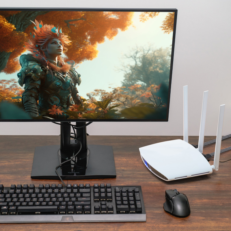 Kabel Category 8 pleteni plosnati Ethernet, RJ45, 40Gbps, 2000MHz, čisti bakar