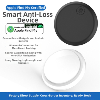 Universalus GPS sekiklis nuo netekimo su vieno mygtuko paspaudimu - ABS medžiaga, CR2032 baterija, GPS tikslumas 15 m, tinkamas naminiams gyvūnams, senjorams ir automobiliams