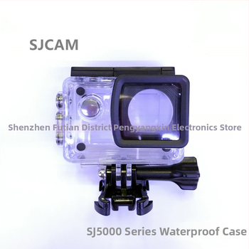 SJCAM atsparus vandeniui korpusas SJ5000X/SJ5000WIFI veiksmo kameroms; plastikas; kilmės vieta Shenzhen; suderinamas su visa SJ5000 serija; komplekte yra vandeniui atsparus korpusas ir bazė; pradėtas 2020-01; sąskaita faktūra įtraukta; įgaliota privati pre