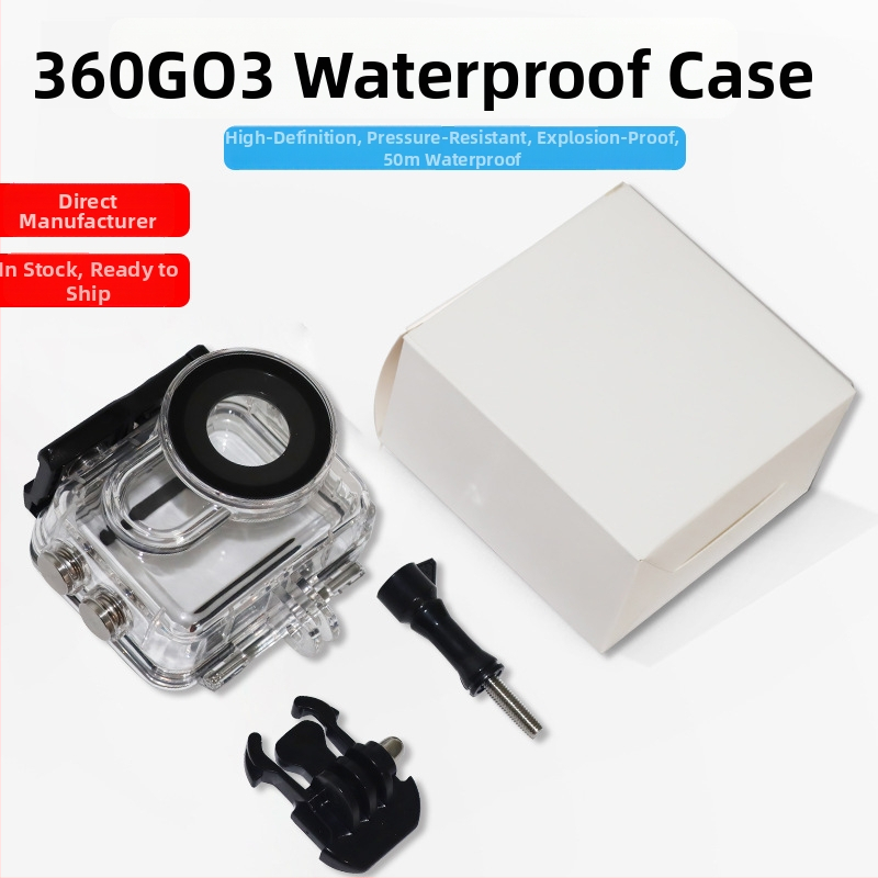 Go3 Pro vandeniui atsparus korpusas 360Go3 — PC medžiaga, įpurškimo formavimas, dulkių atsparumas