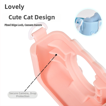 Taimei silikoninis apsauginis dėklas sporto kameroms – Silikoninis dizainas, kritimo atsparus dizainas, 1 metų garantija