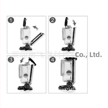 GoPro Hero8 veekindel kaamera korpuse — PC korpus, sügav veekindlus, löögikindlus, kaitseb kaamerat, sobib GoPro Hero8; ujumiseks, sukeldumiseks, surfil ja suusatamiseks; pakk sisaldab 1 veekindlat korpust