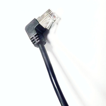 Cat6E gigabitni mrežni kabel – produženje s 90° zavojem i bakrenim vodičem