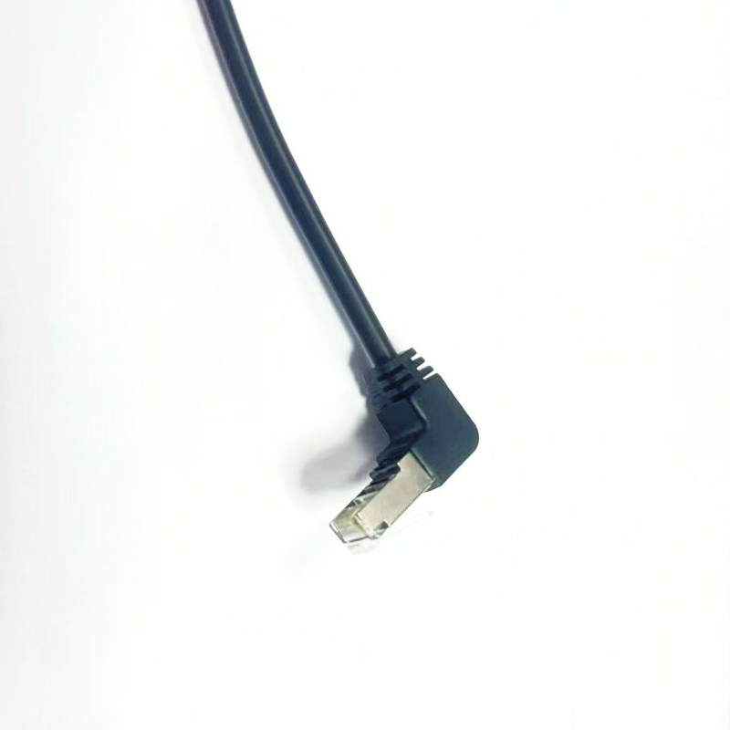 Cat6E gigabitni mrežni kabel – produženje s 90° zavojem i bakrenim vodičem