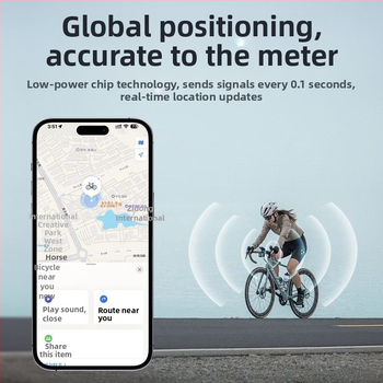 Velosipēdu GPS meklētājs pret zādzībām — AirTag aizstājējs ceļa velosipēdiem