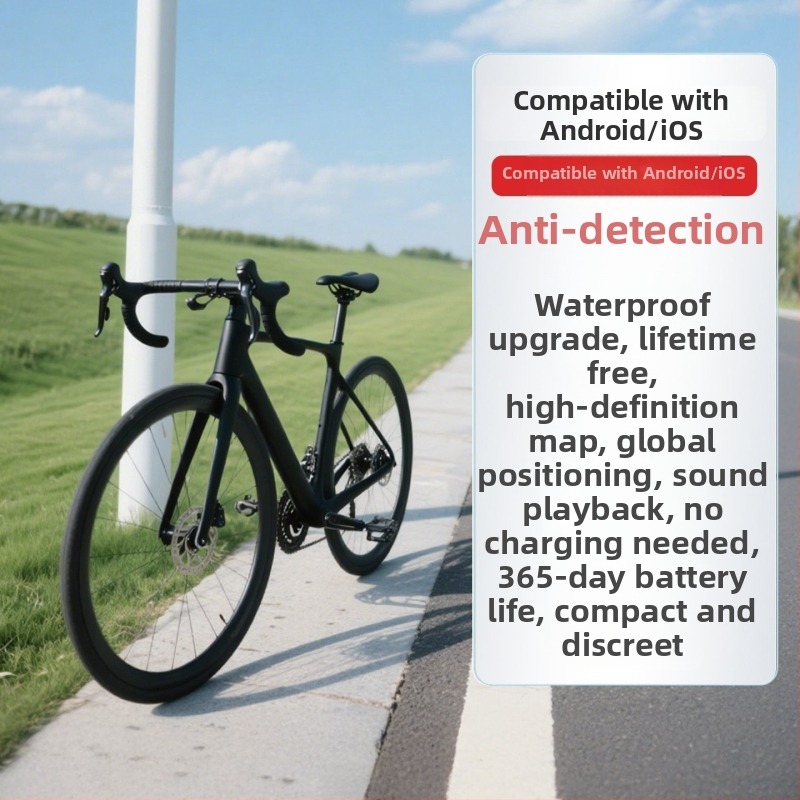 Velosipēdu GPS meklētājs pret zādzībām — AirTag aizstājējs ceļa velosipēdiem