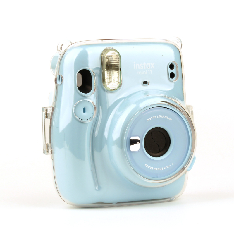 Fuji Mini11 kućište za kameru; PC materijal; vodootporno; tvrdi kućište; uključena kišna navlaka; remen za nošenje