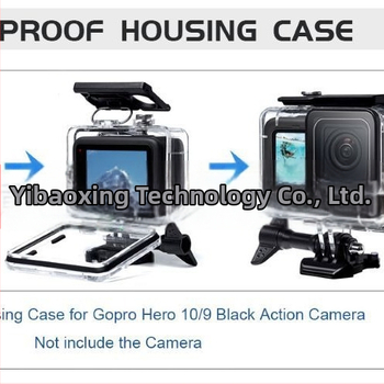 GoPro 9/10/11/12 príslušenstvo sada, 54-in-1, vodotesný kryt, silikónové púzdro, selfie tyč, filtre, hrudný pás