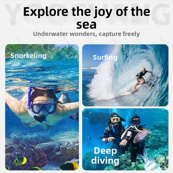 Apsauginis vandeniui atsparus korpusas DJI Action6 — akrilas, 60 m gylis