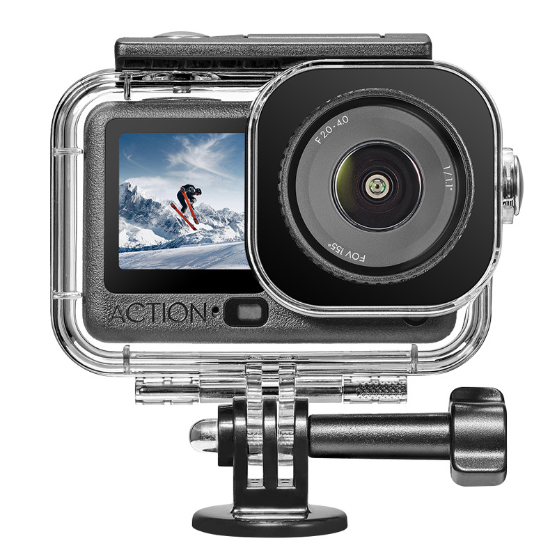 Zaštitno vodootporno kućište za DJI Action6 — akril, dubina do 60 m