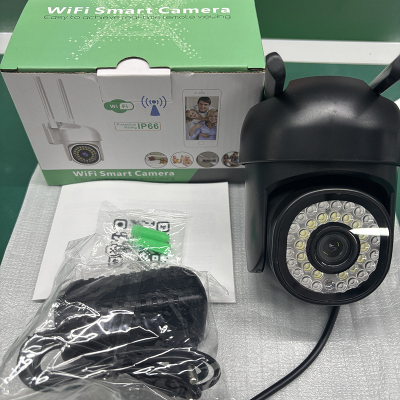 Εξωτερική Wi‑Fi κάμερα τύπου θόλου με νυχτερινή όραση, αμφίδρομο ήχο/επικοινωνία, αισθητήρας 1/3 ιντσών, ελάχιστος φωτισμός 0.01 lux