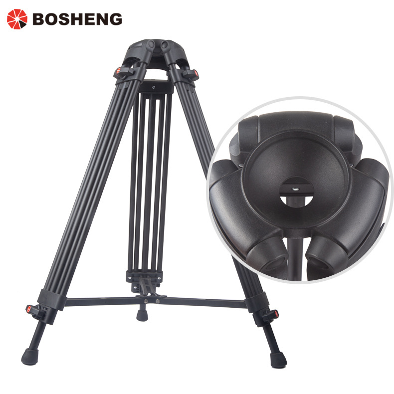 BS180 Hidraulični PTZ stativ, 3-sekcijski, konstrukcija od metala i najlona, nosivost 10 kg