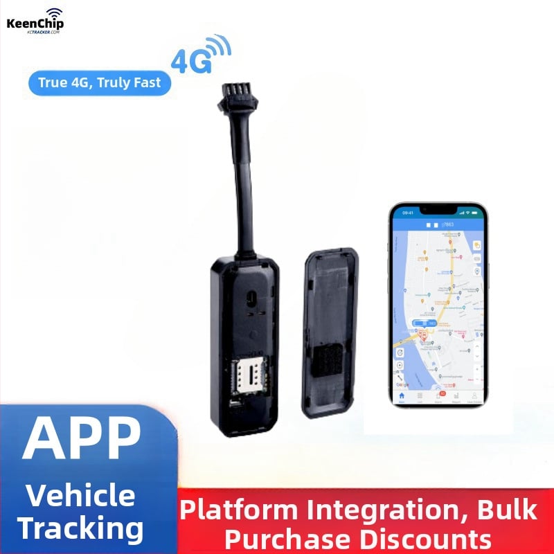 4G GPS locator za vozila Beidou – točnost GPS 5–10 m, načini alarma: vibracija, gubitak napajanja, geofence, prekoračenje brzine; polymer baterija; vodootporan