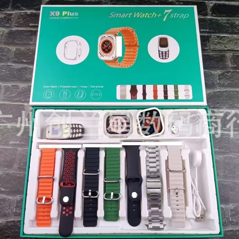 X9Plus Смарт часовник с измерване на сърдечен ритъм, кръвно налягане и кислород в кръвта, следене на съня, алуминиев корпус