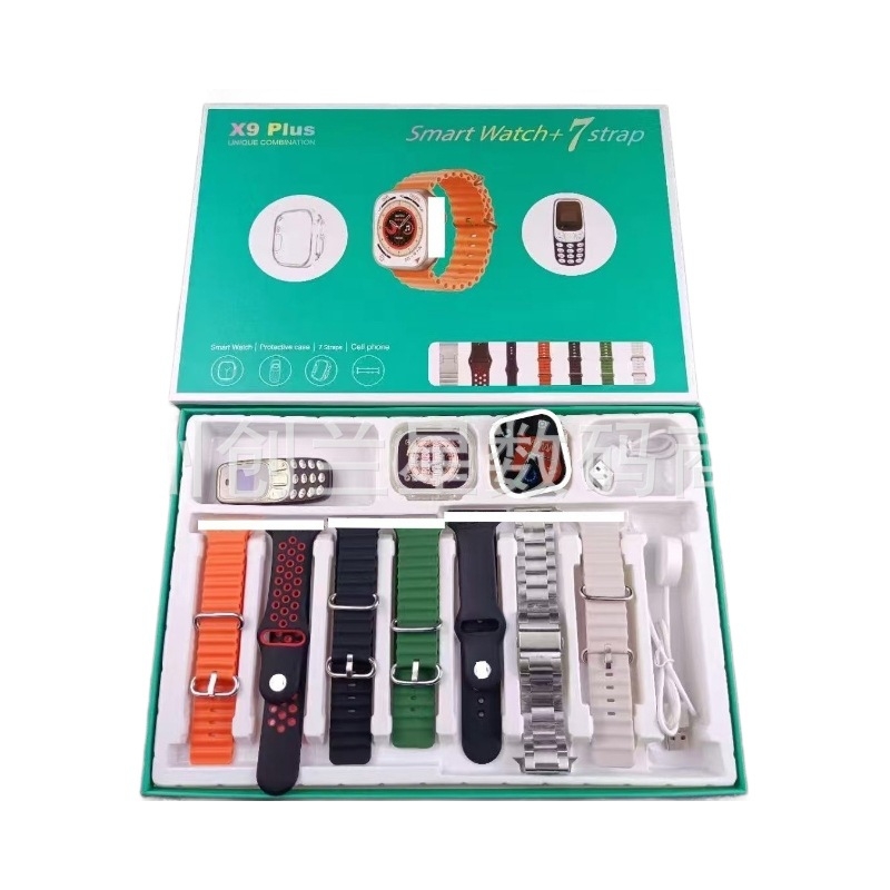 X9Plus Смарт часовник с измерване на сърдечен ритъм, кръвно налягане и кислород в кръвта, следене на съня, алуминиев корпус