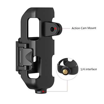 Puluz Pu380 ramă de protecție purtabilă pentru DJI Osmo Pocket și Pocket 2 – plastic