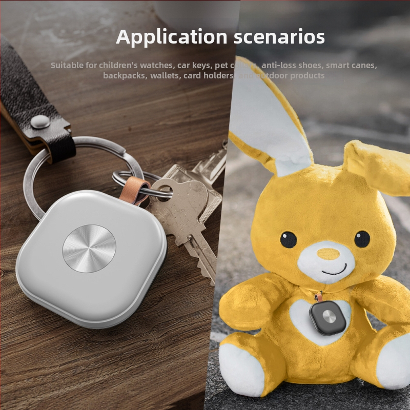 HB10 Mikros GPS Loksētājs Find My tīklam - saderīgs ar iOS, 210 mA akumulatora jauda, svars 18 g, GPS pret zudumu