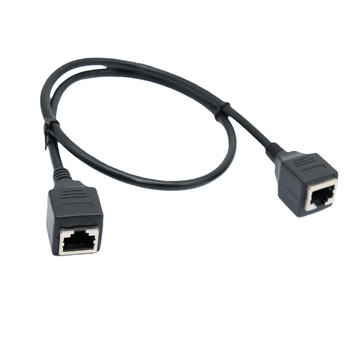 Produžni kabel RJ45 Category 5e, dvostruke ženske konektore, mrežni kabel 100 Mbps, uvijeni par