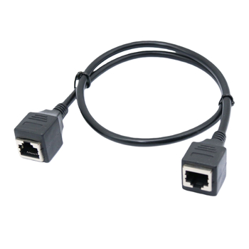 Produžni kabel RJ45 Category 5e, dvostruke ženske konektore, mrežni kabel 100 Mbps, uvijeni par