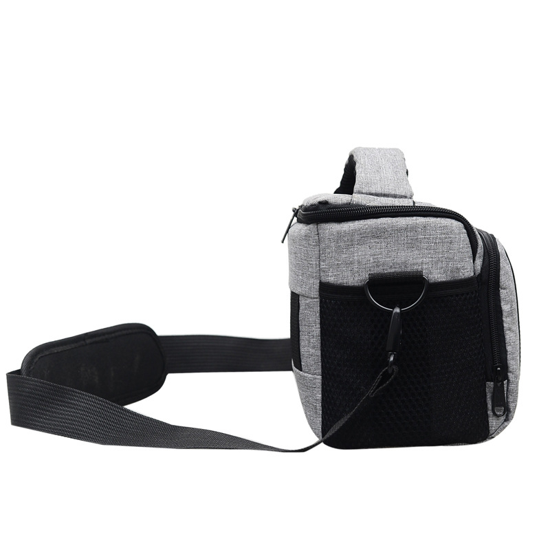 Torba za SLR fotoaparat s zakrivljenim naramenicama, od poliestera, podstava od poliester-pamučne tkanine, unisex