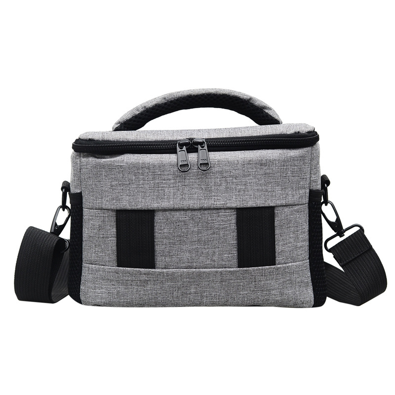 Torba za SLR fotoaparat s zakrivljenim naramenicama, od poliestera, podstava od poliester-pamučne tkanine, unisex