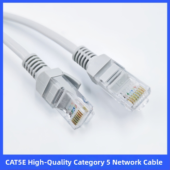 Cat5e neekranuotas Ethernet patch kabelis, RJ-45, 100 Mbps, ilgis 1–30 m