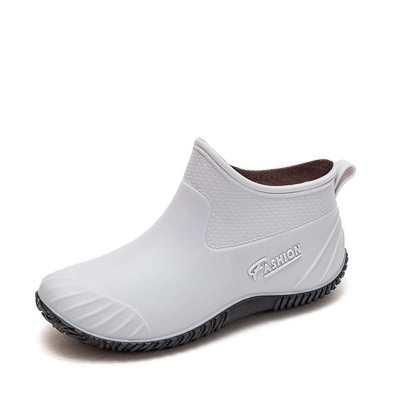 Ženske PVC kišne čizme – protuklizne, otporne na habanje, srednje visine trupa, vodootporne radne cipele za četiri sezone