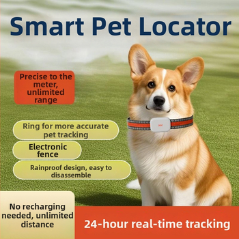 Beidou GPS kaklasaite mājdzīvniekiem, atrašanās vietas noteikšana, pret zaudēšanu, ūdensizturīgs, pret manipulēšanu, saderīgs ar iOS